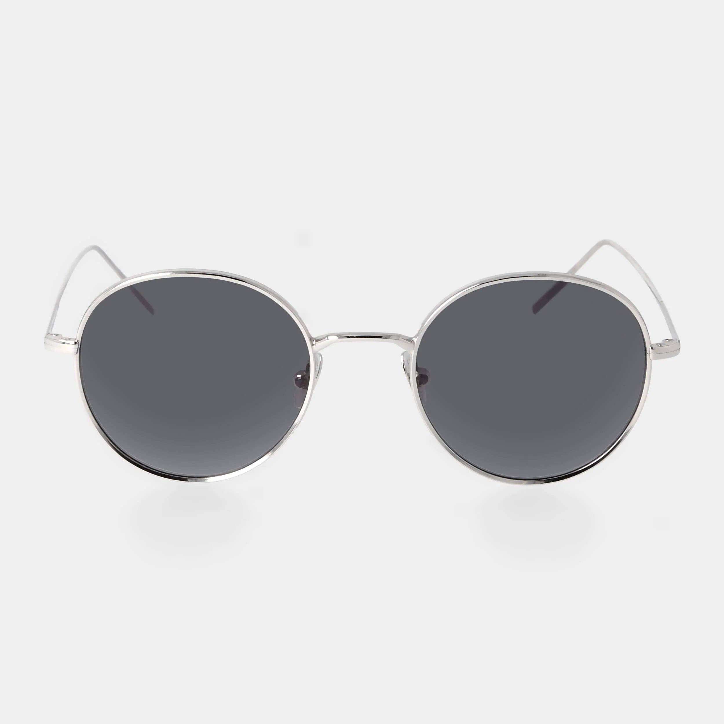 TBD Eyewear Ulster Rhodium Grey Lens Sunglasses Front