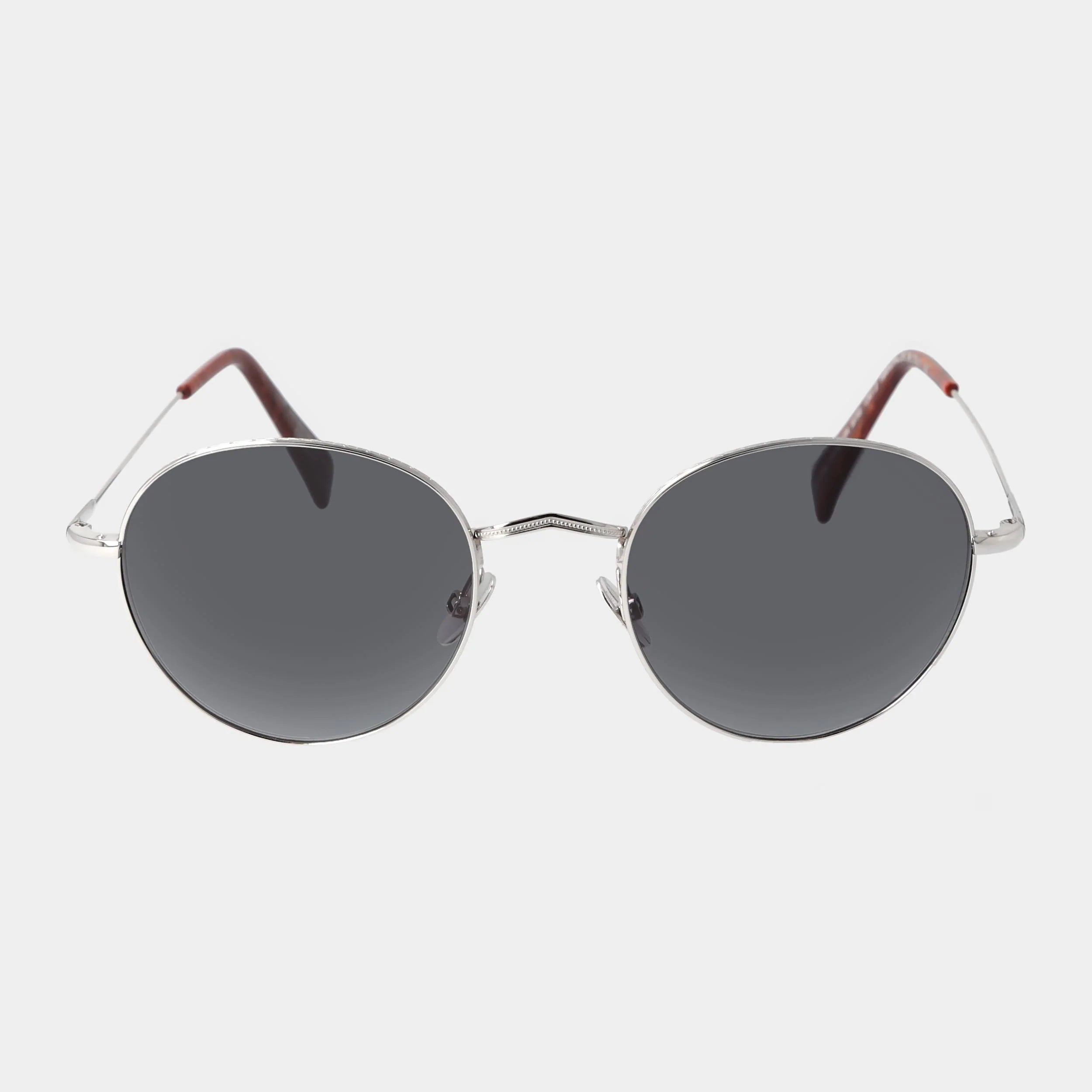 TBD Eyewear Vicuña Rhodium Grey Lens Sunglasses Front