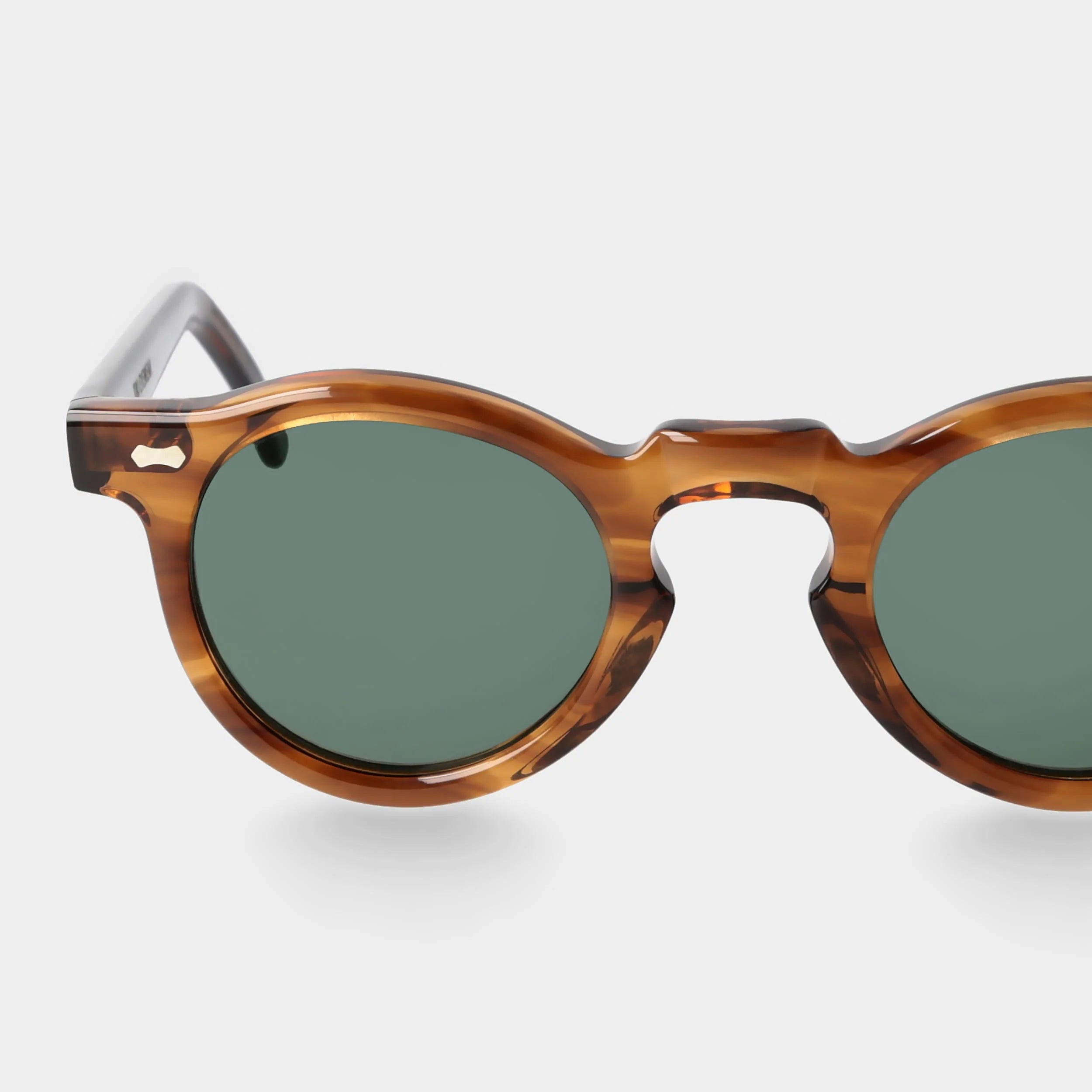 TBD Eyewear Welt Earth Bio Bottle Green Lens Sunglasses Detail