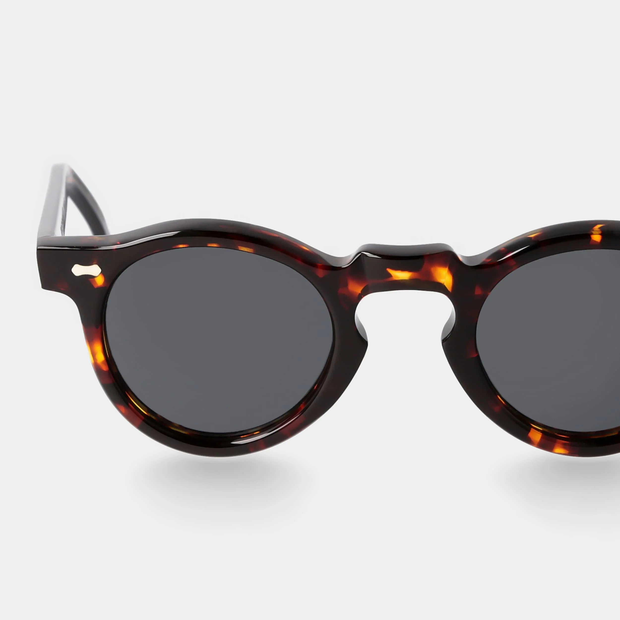 TBD Eyewear Welt Eco Dark Havana Grey Lens Sunglasses Detail