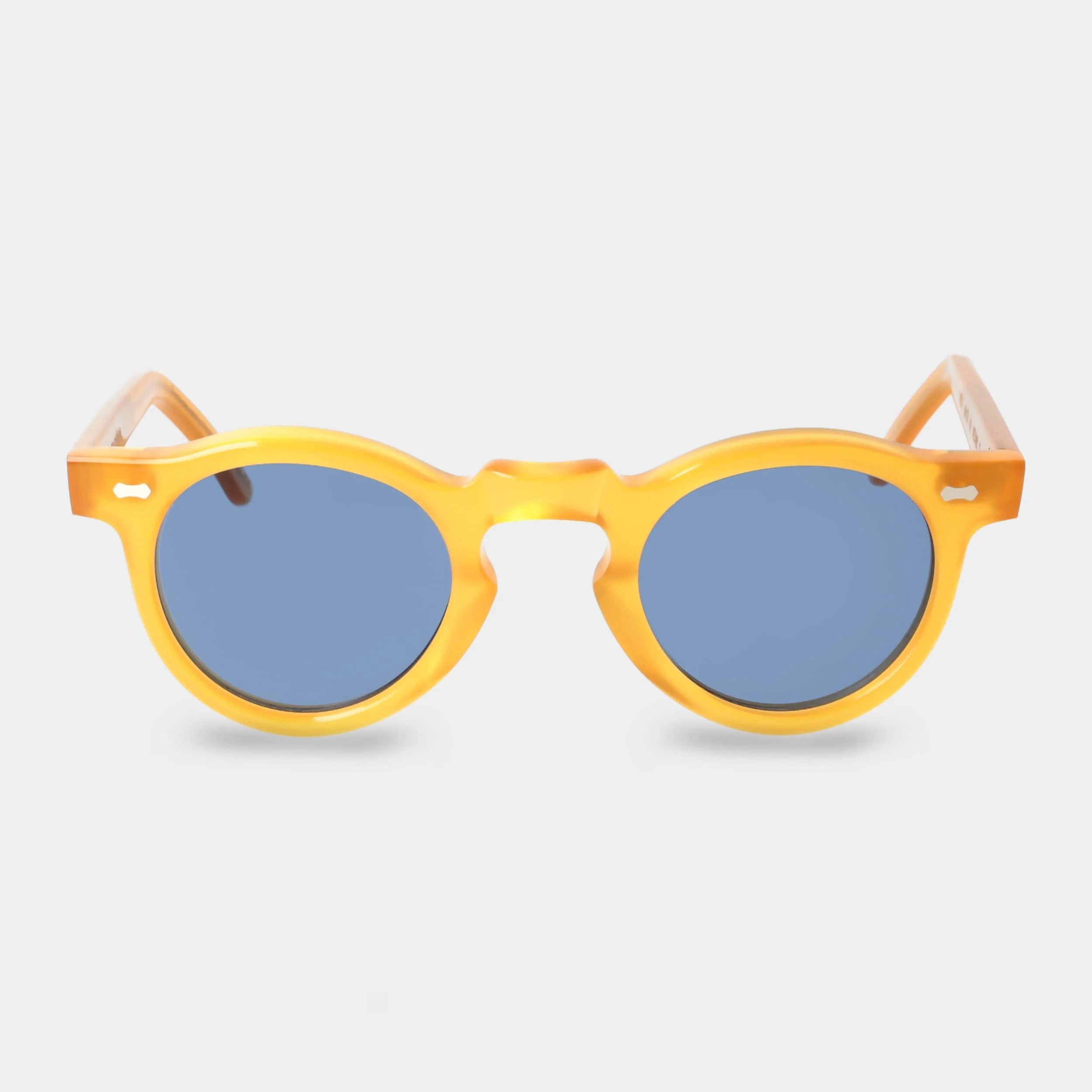 TBD Eyewear Welt Eco Honey Blue Lens Sunglasses Front