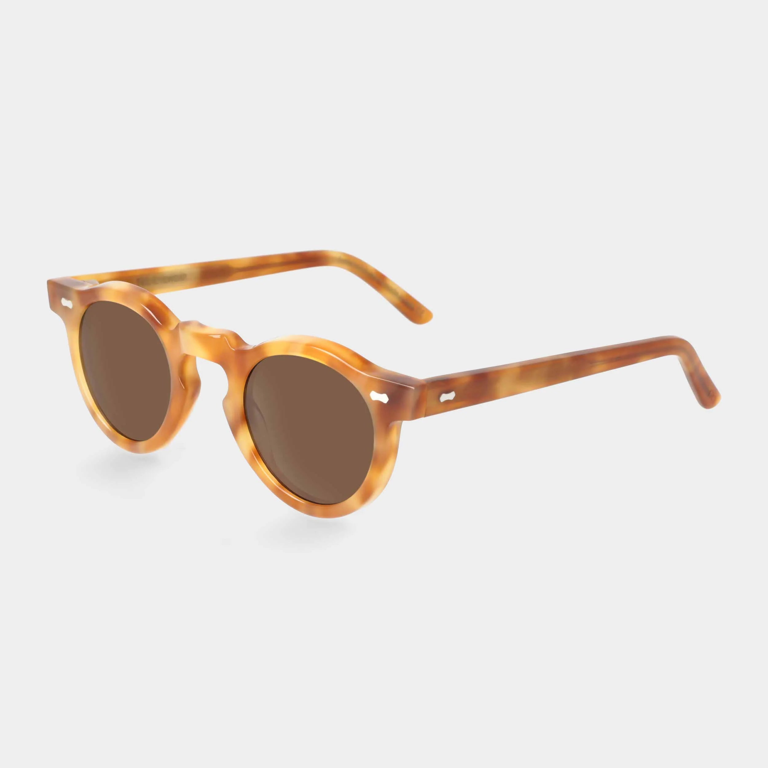 TBD Eyewear Welt Golden Havana Tobacco Lens Sunglasses Total
