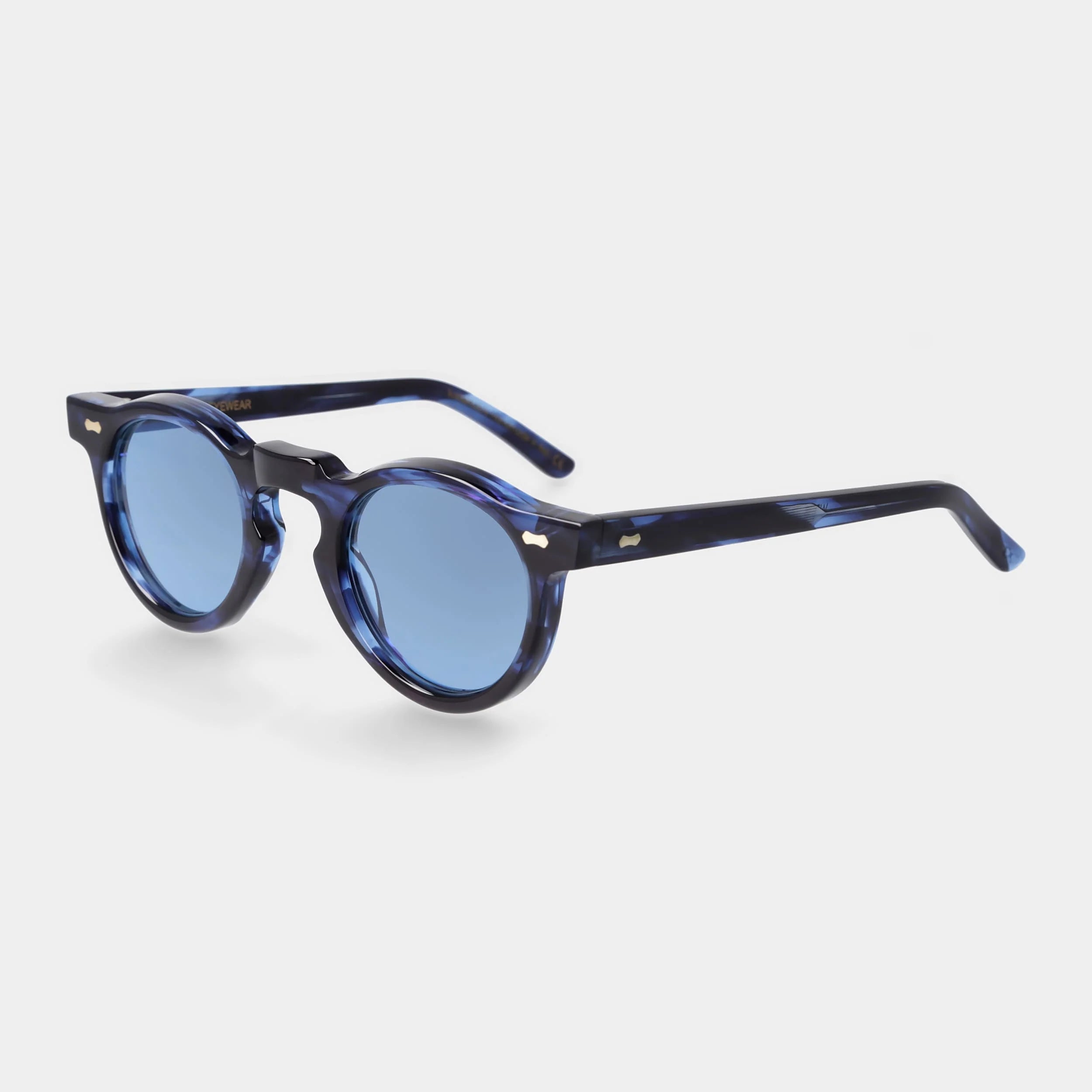 TBD Eyewear Welt Ocean Blue Lens Sunglasses Angle