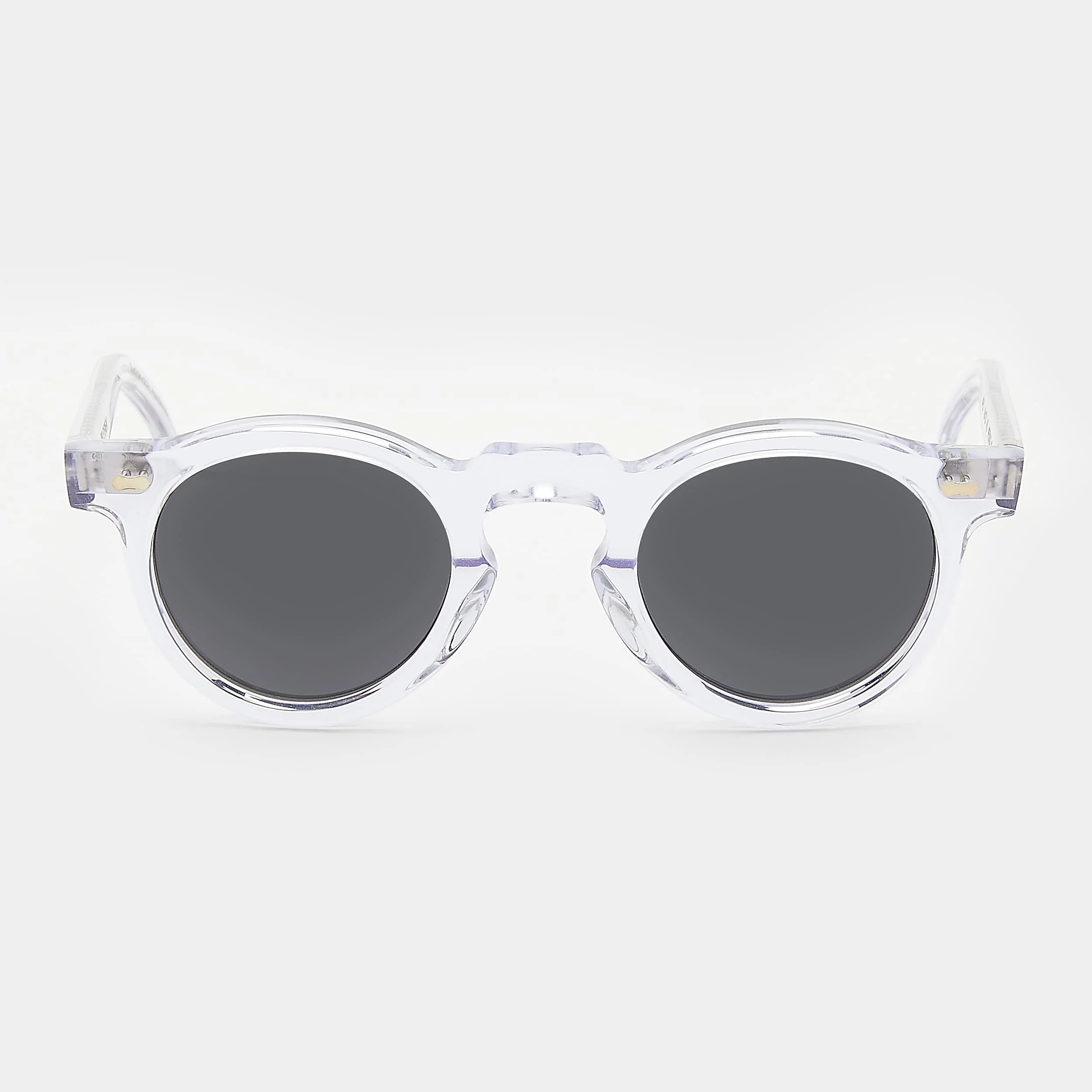 TBD Eyewear Welt Eco Transparent Grey Lens Sunglasses Front