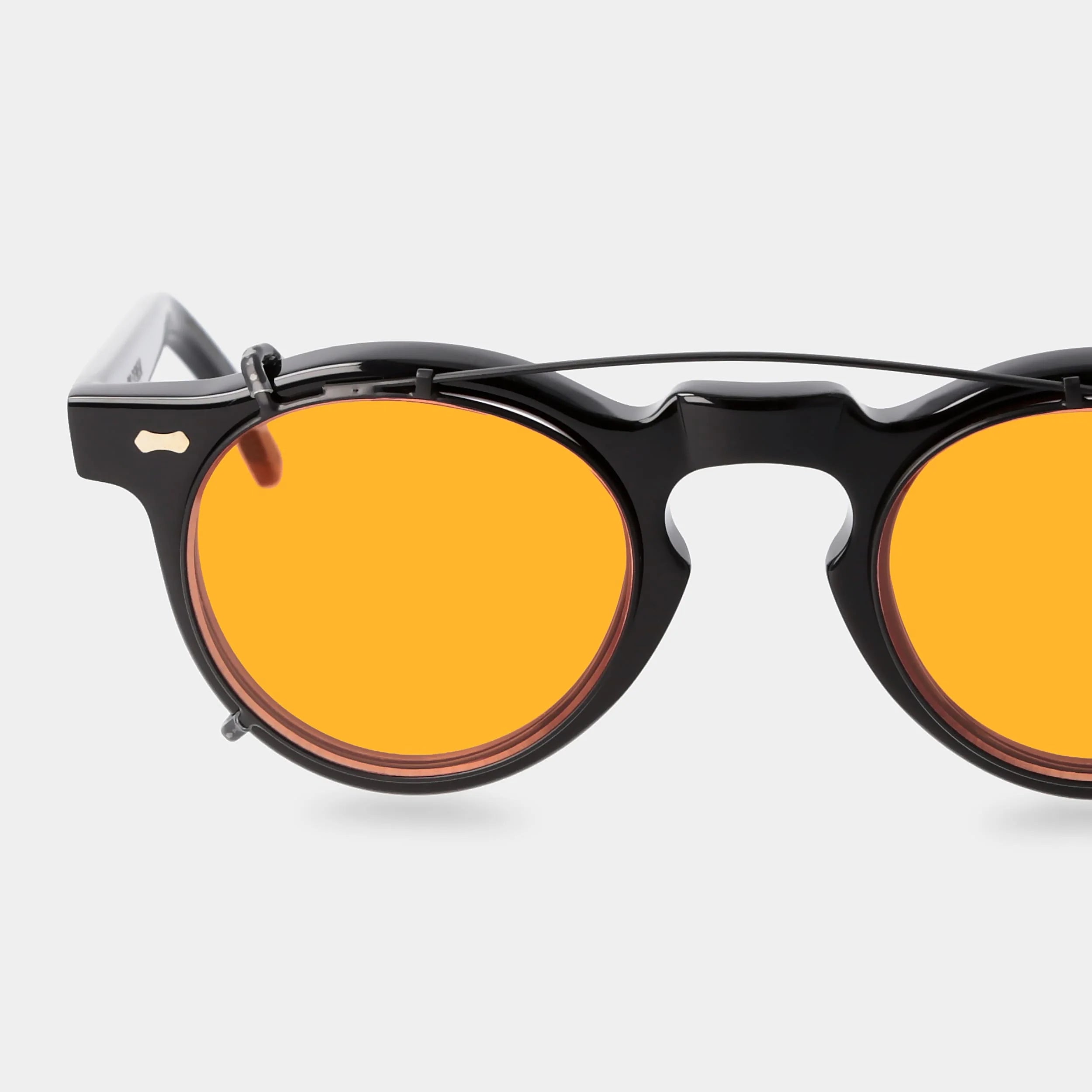 TBD Eyewear Welt with Black Orange Lens Detail